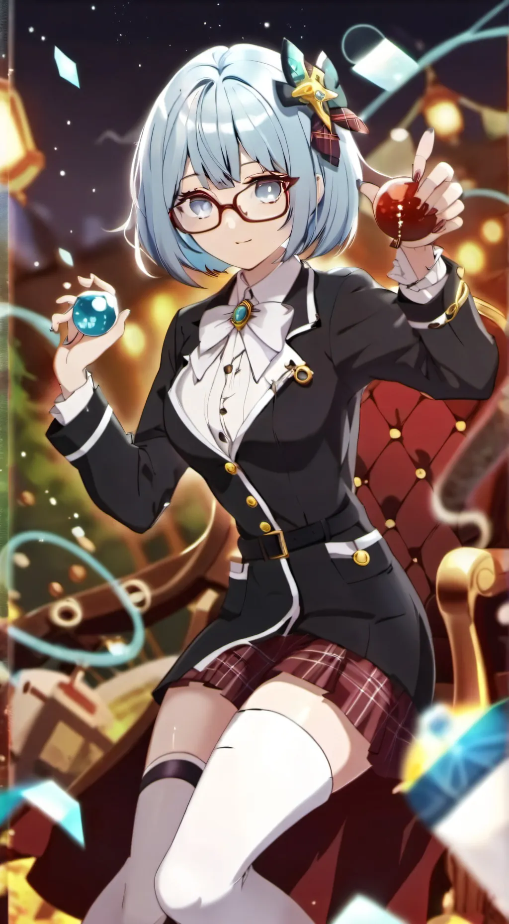 ai character: Lilly background