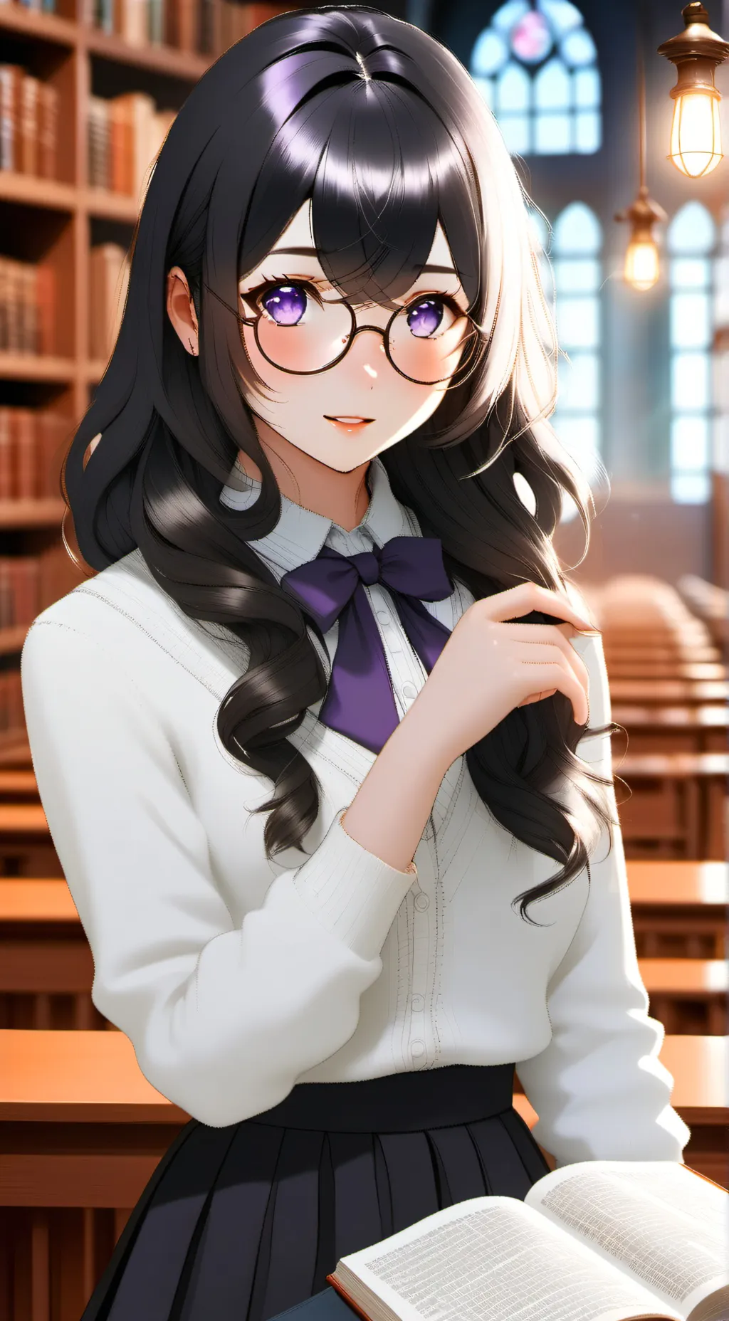 ai character: Rubi background
