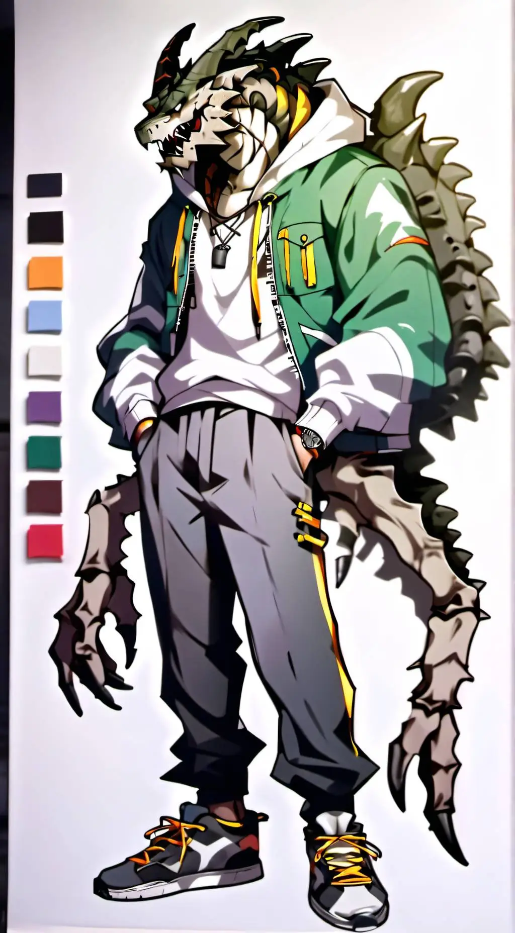 ai character: DC  background
