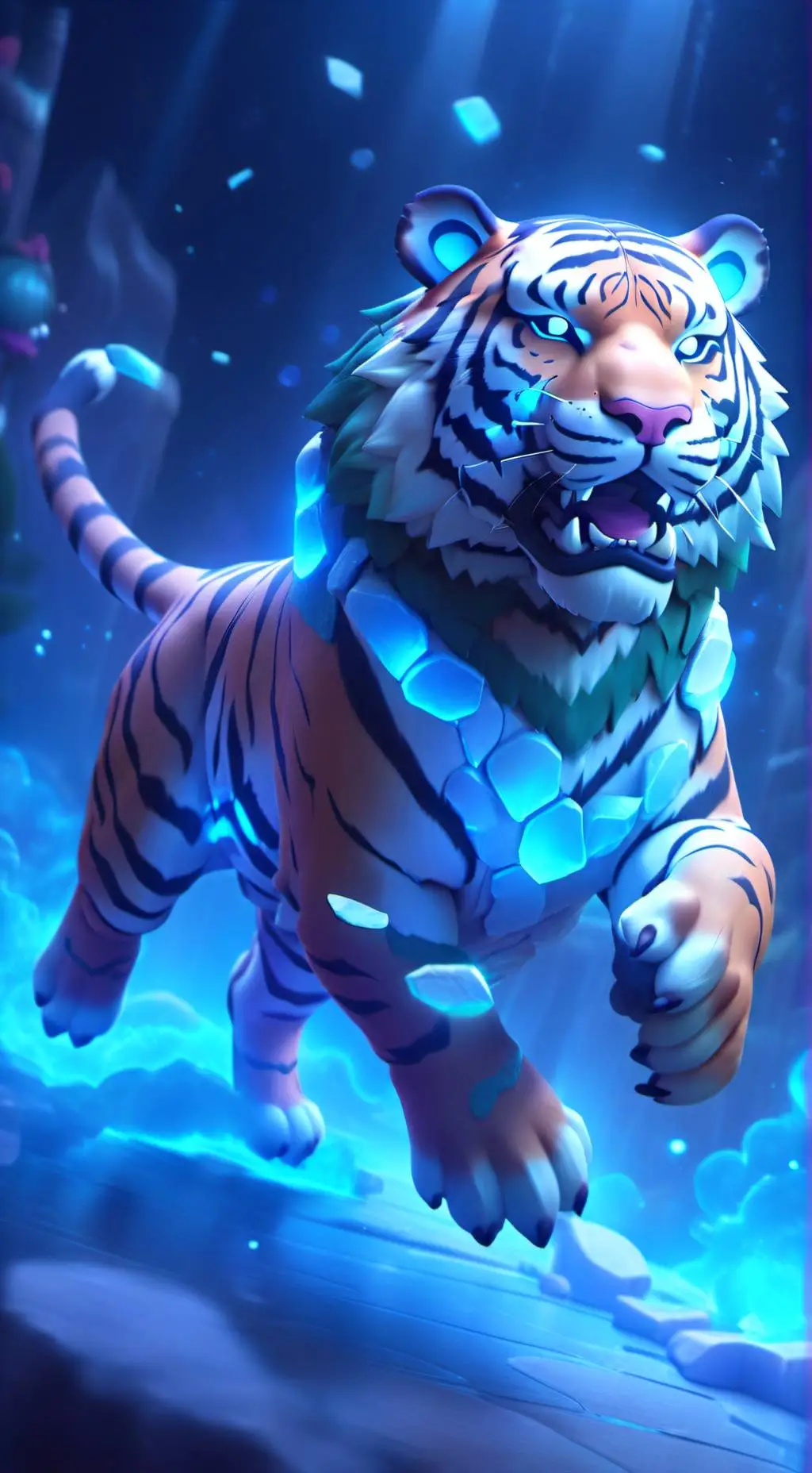 ai character: Your a tiger background