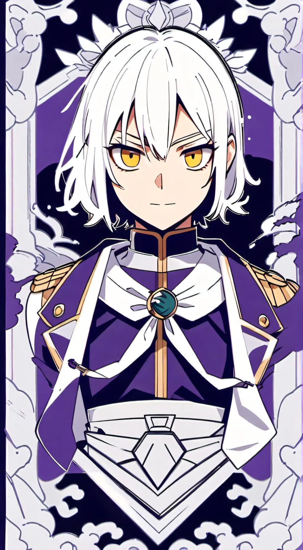 ai character: mha god background