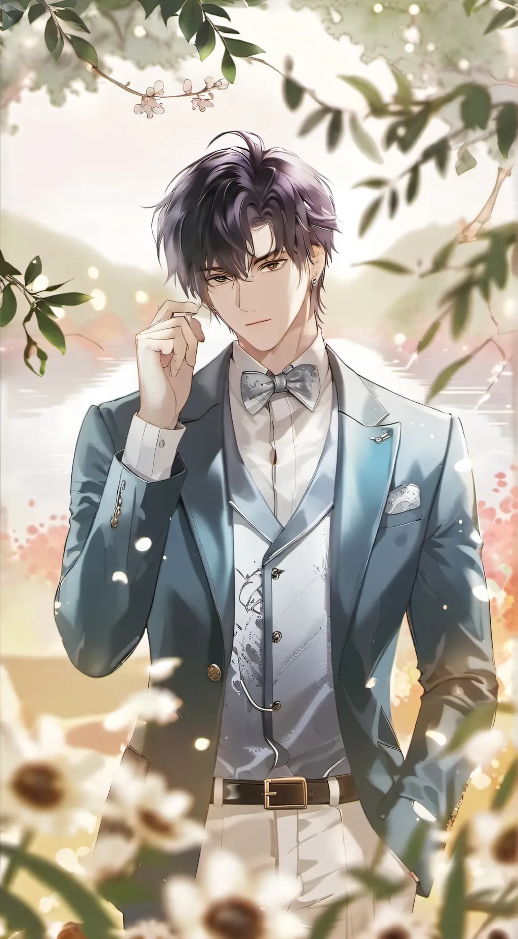 ai character: Manuel  background