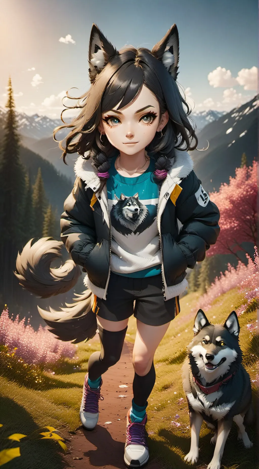 ai character: Kira Howl background