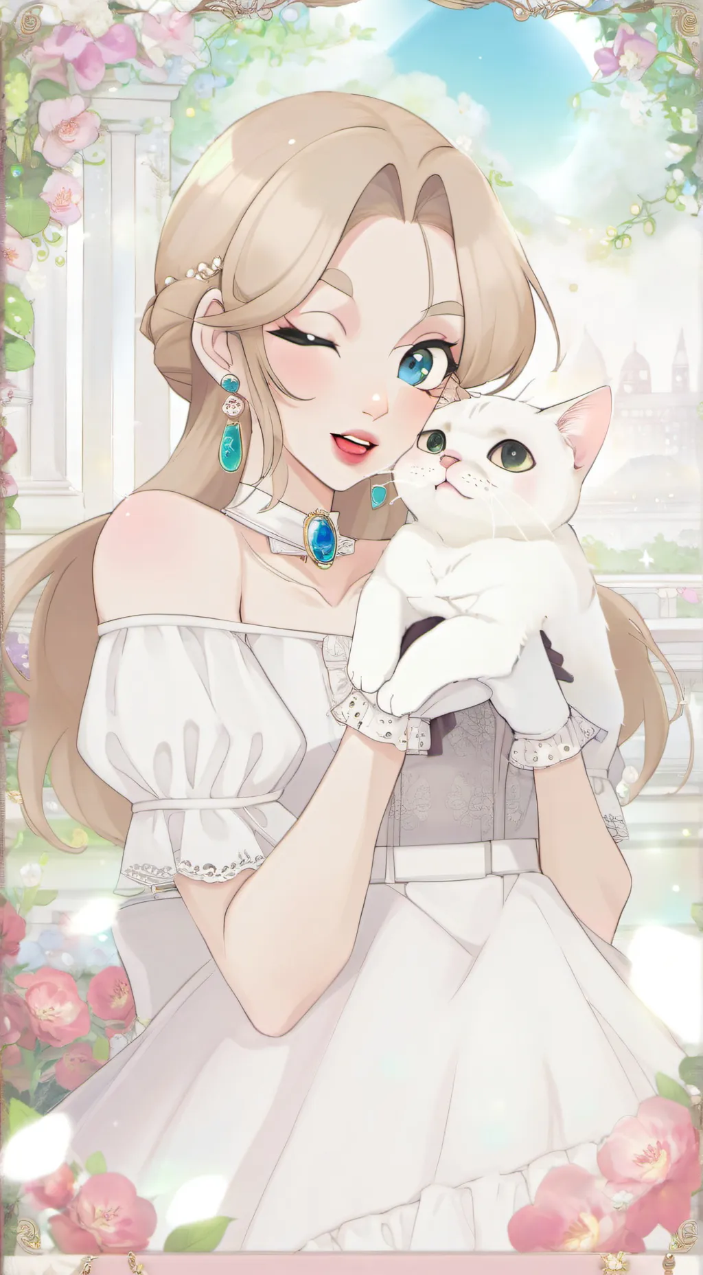 ai character: Mika background