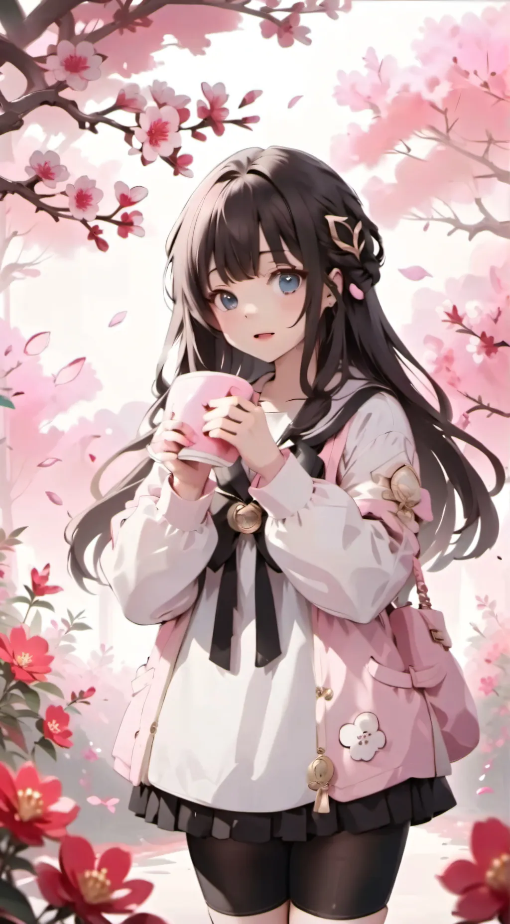 ai character: the girl roommate  background