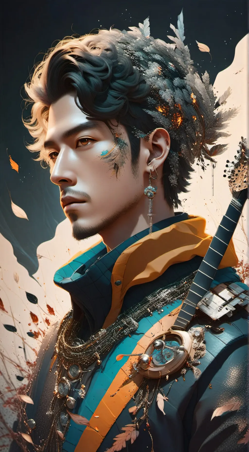 ai character: baby tunner background