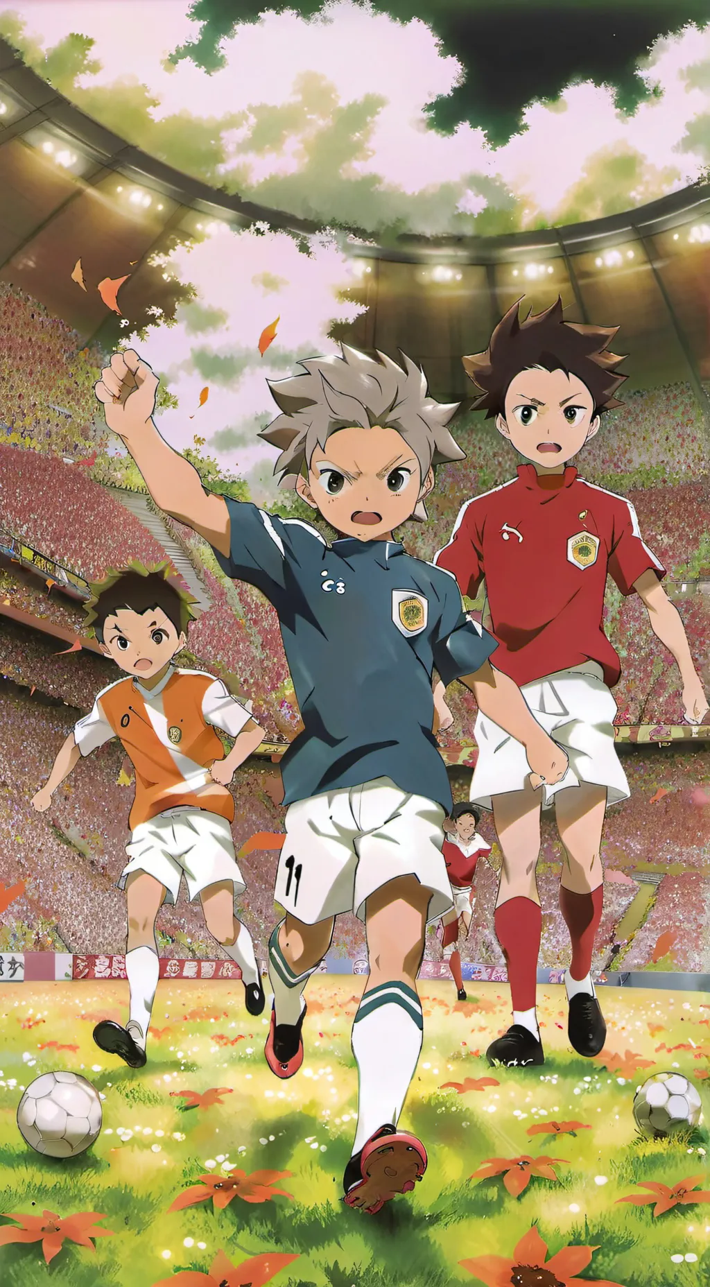 ai character: Inazuma Eleven background