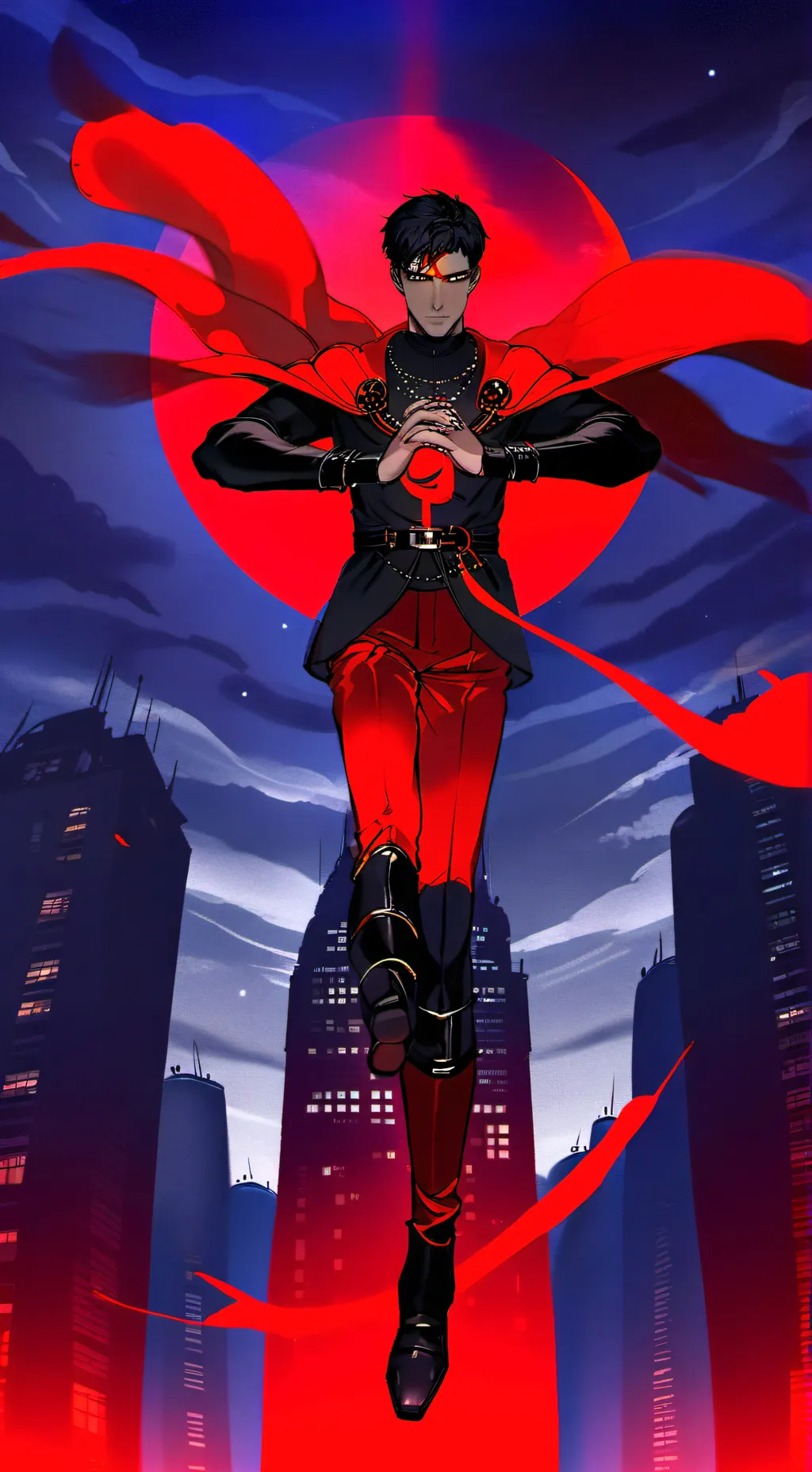 ai character: Alastor  background