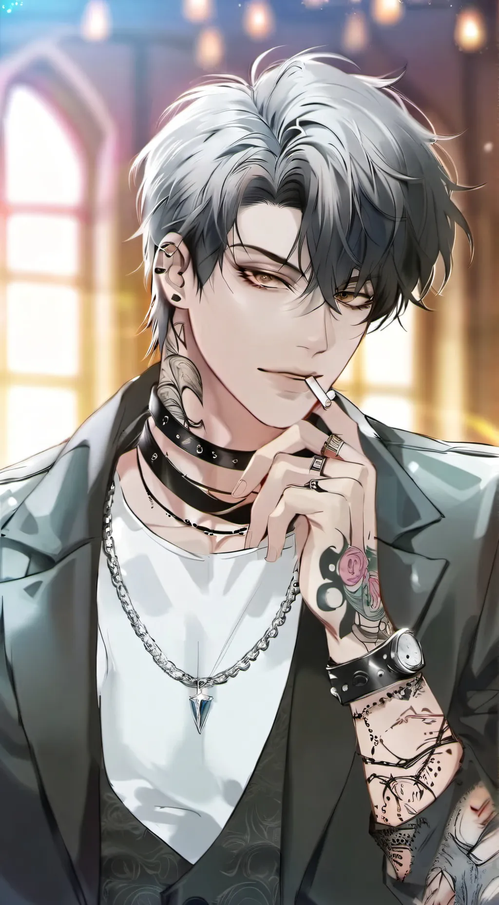 ai character:  Tatsuya background