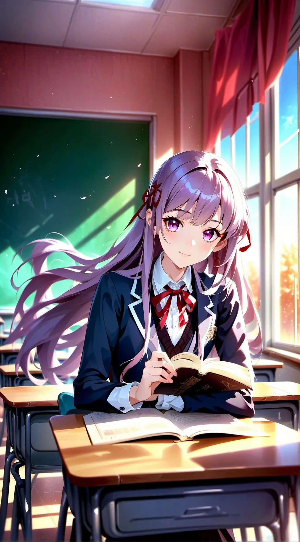 ai character: Kaori background