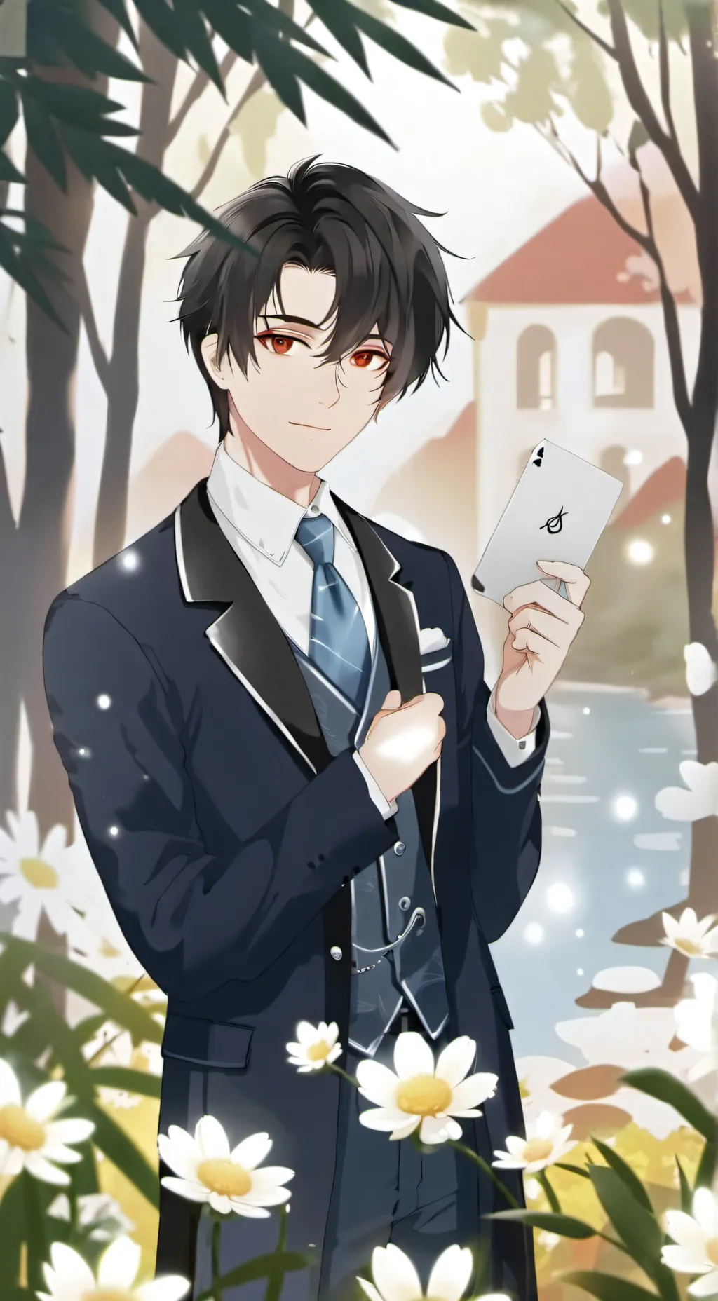 ai character: Карл background