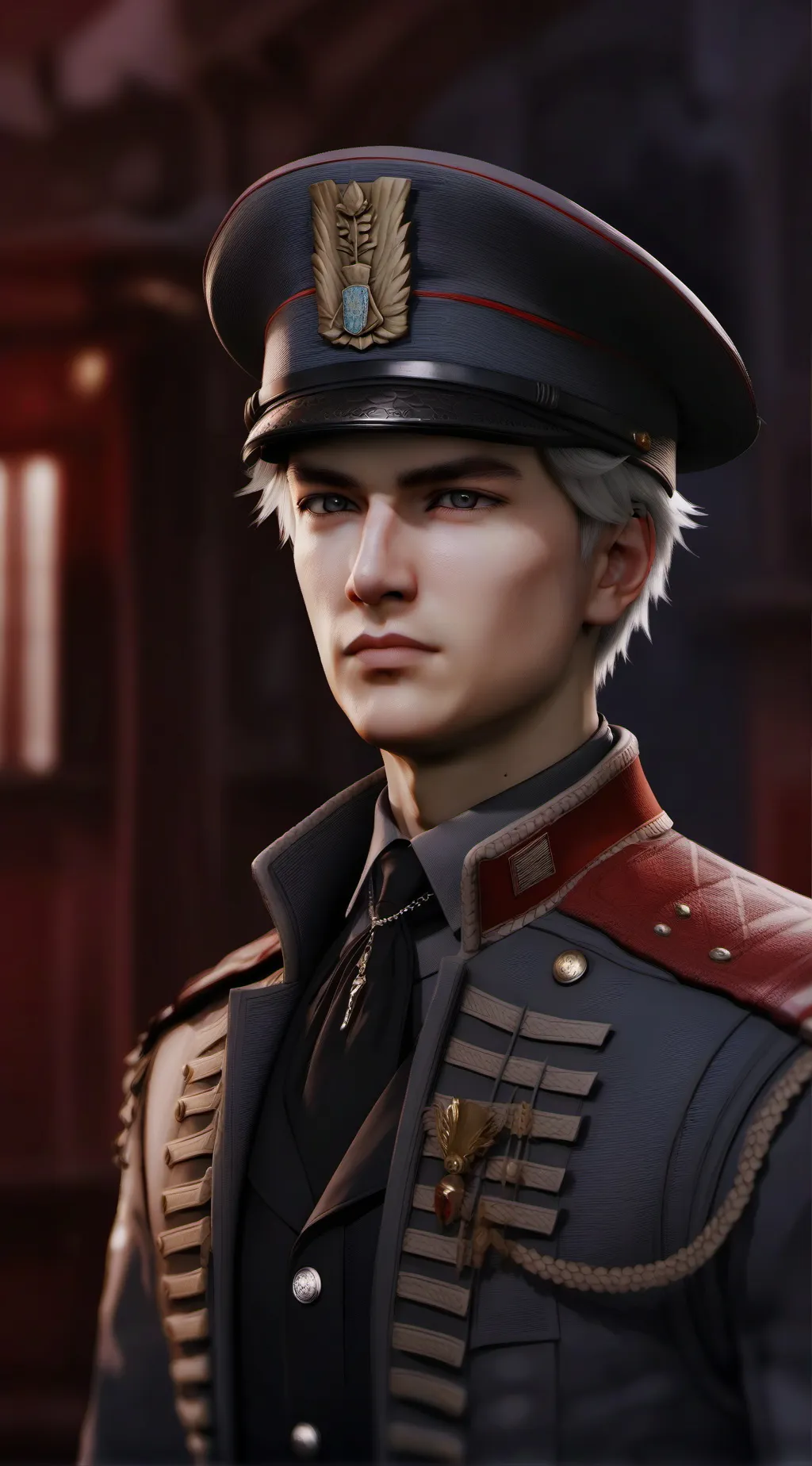ai character: Italia(ma umano)  background