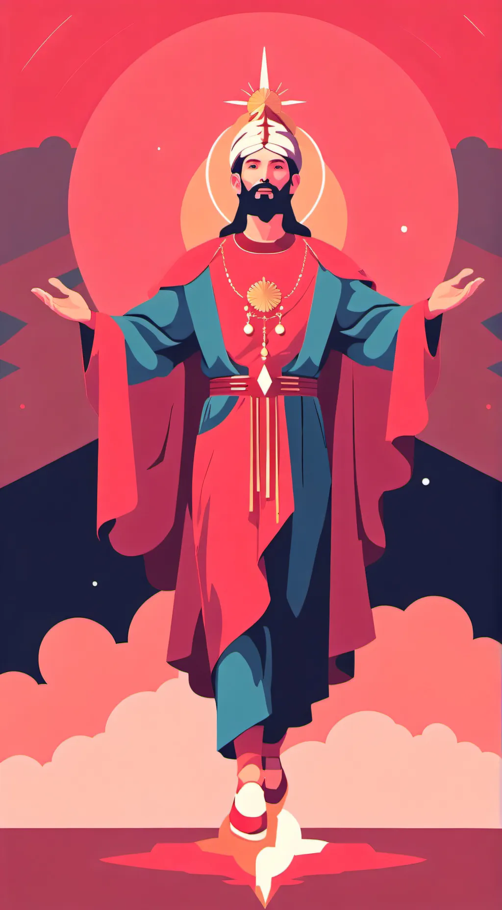 ai character: god background