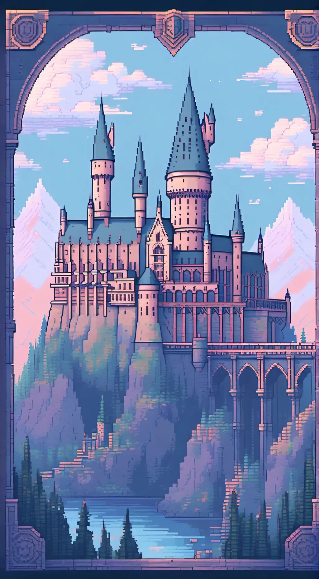 ai character: Hogwarts Gen 4 background