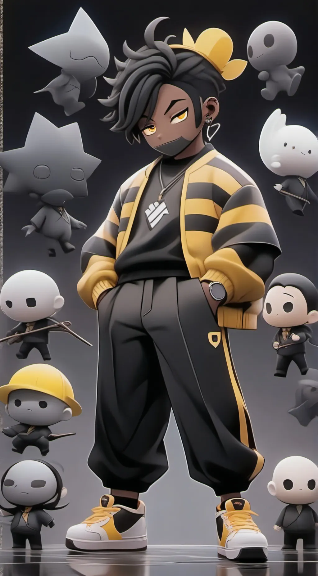 ai character: ☆mm2☆ background