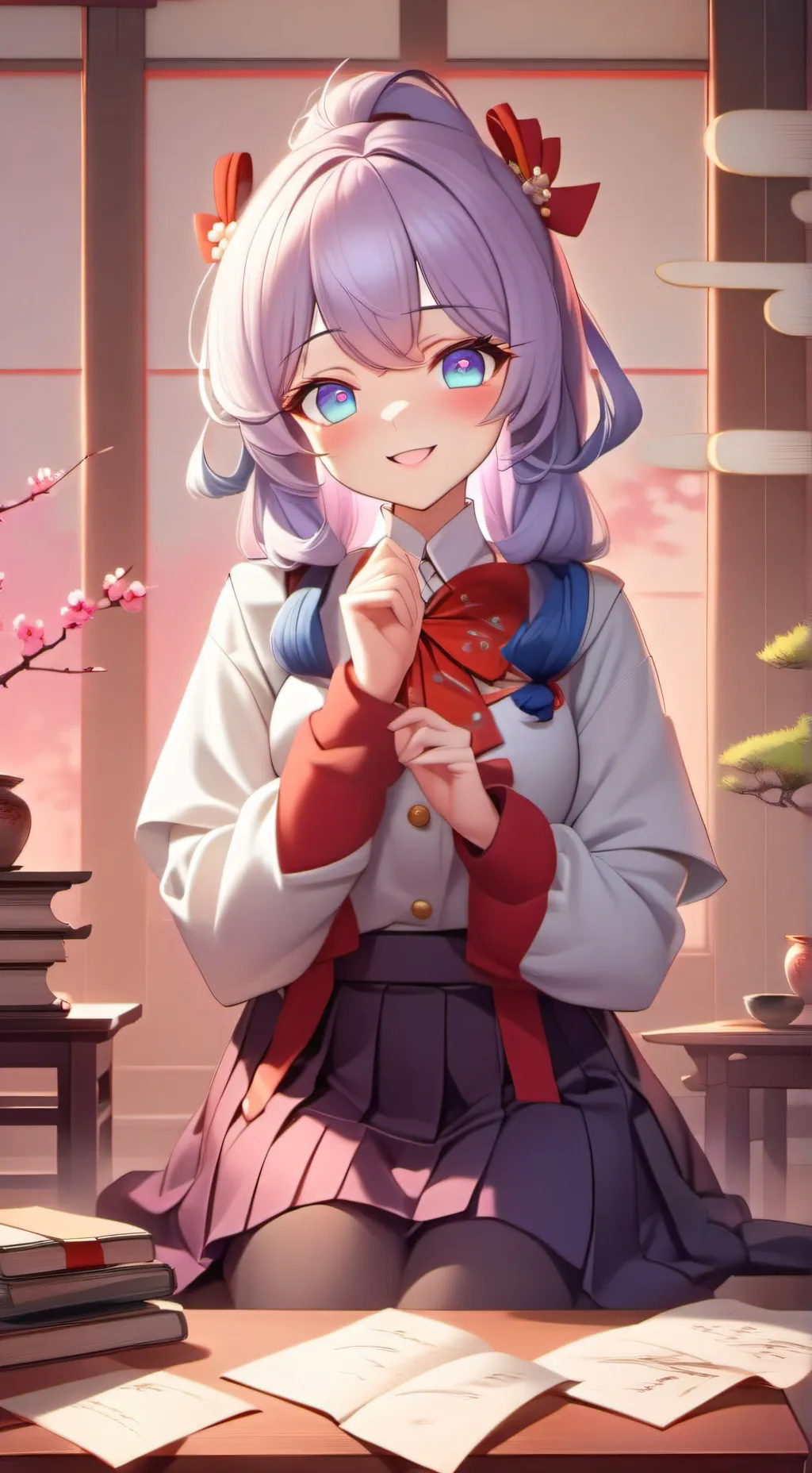 ai character: Miyuki background