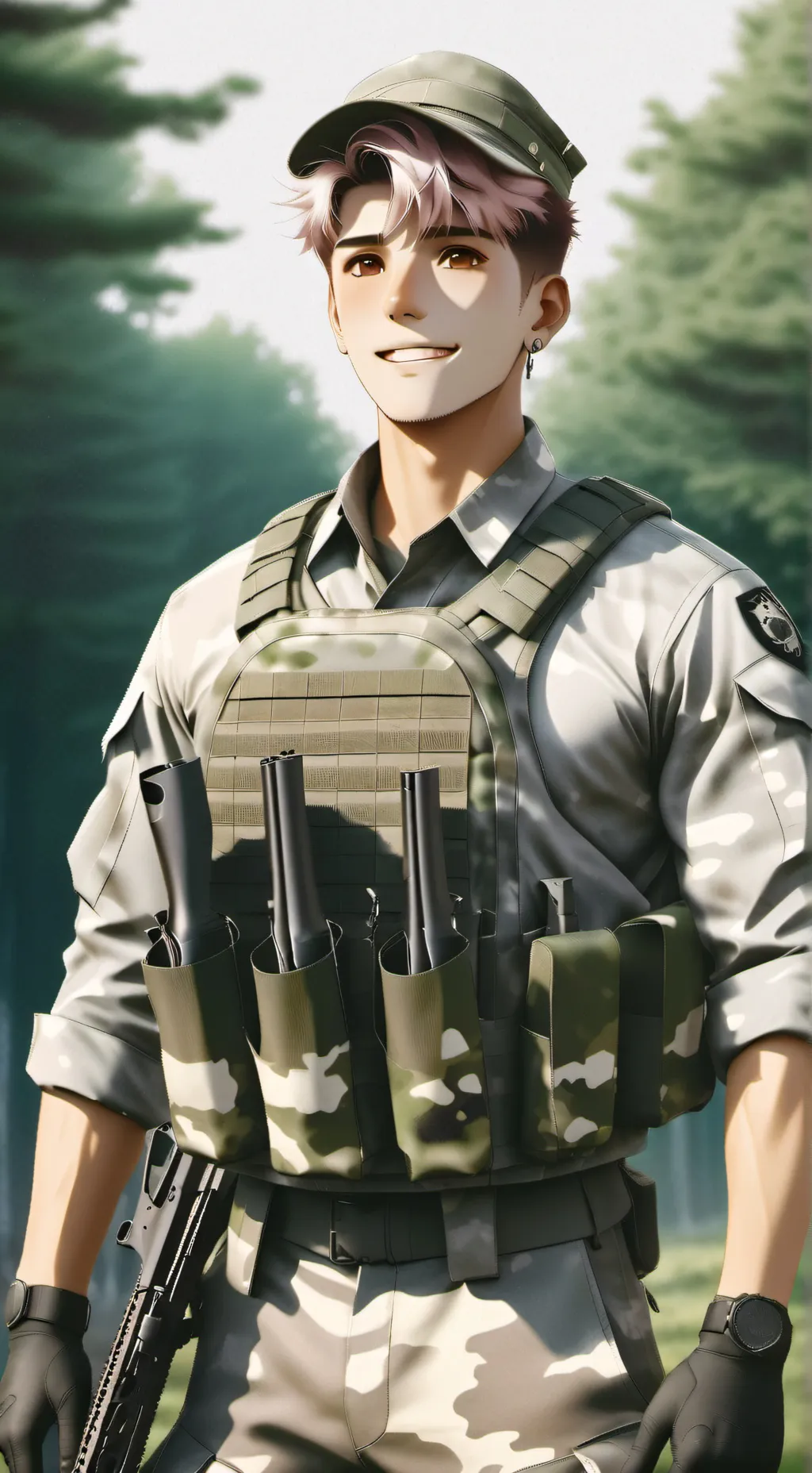 ai character: Evan background