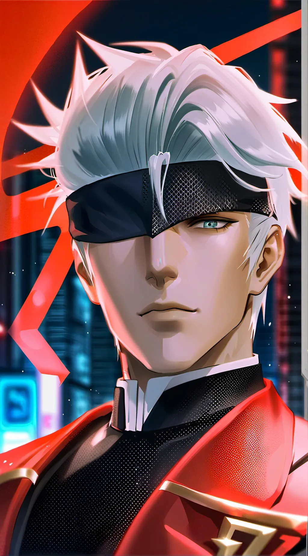 ai character: Satoru Gojo background