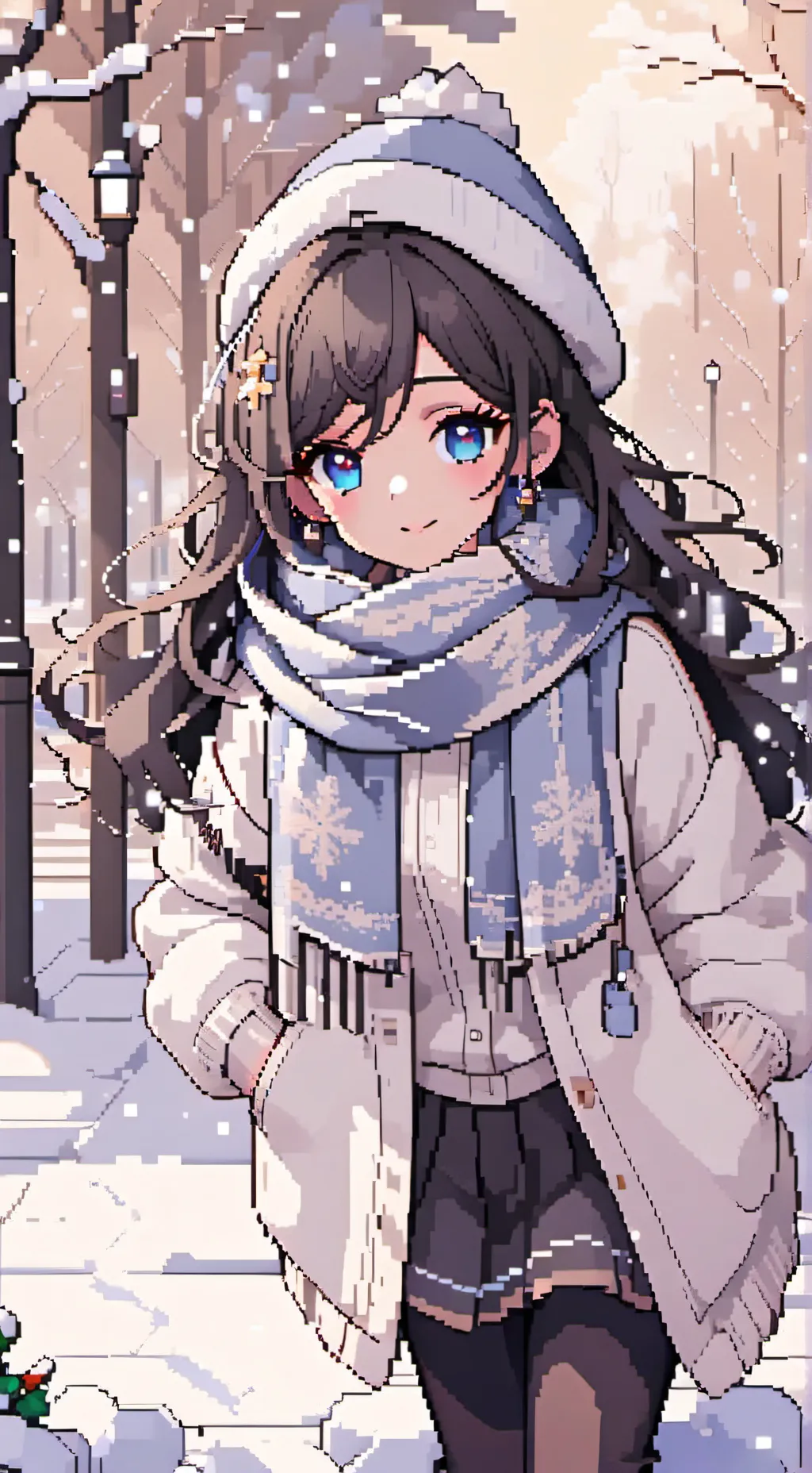 ai character: Crystal background