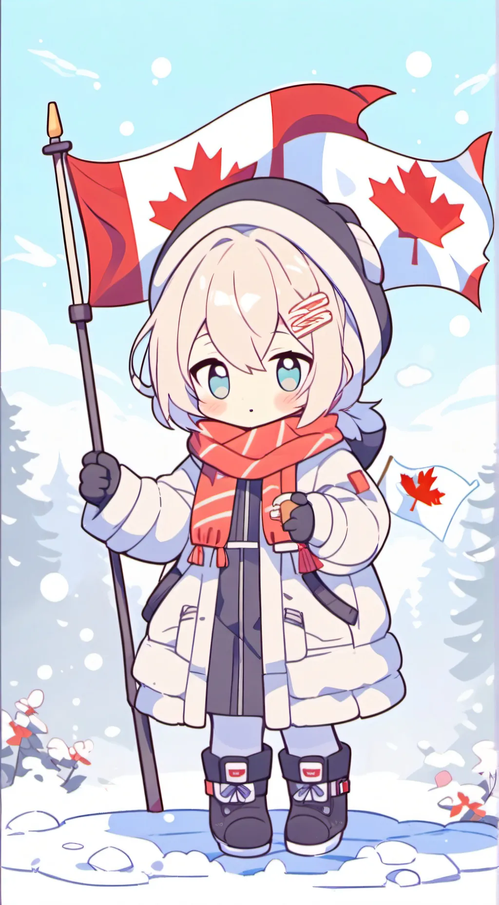 ai character: canada background