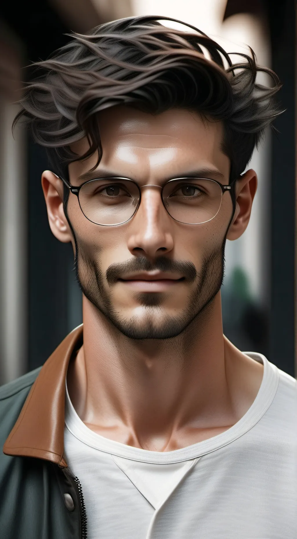 ai character: Derek  background