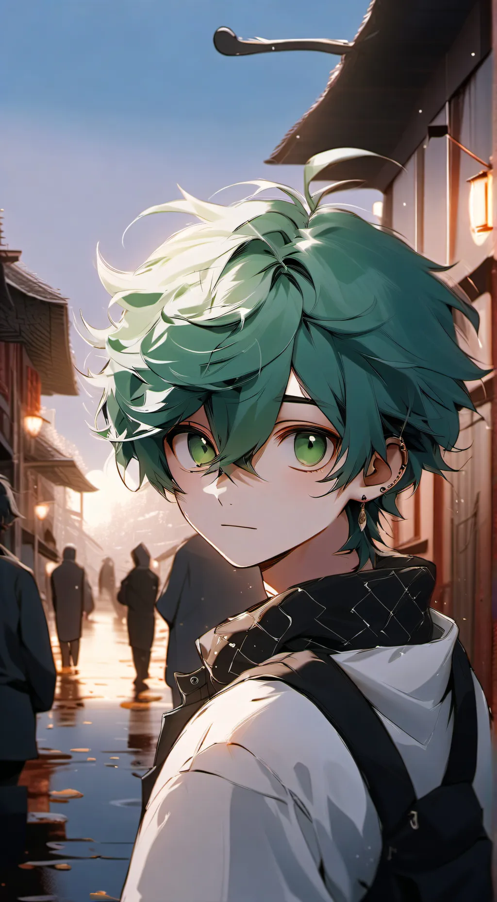 ai character: mha in your house  background