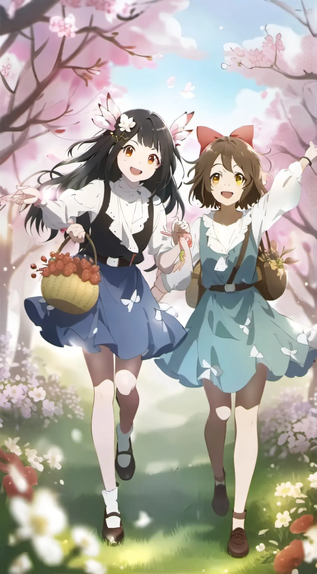 ai character: carla y celeste background