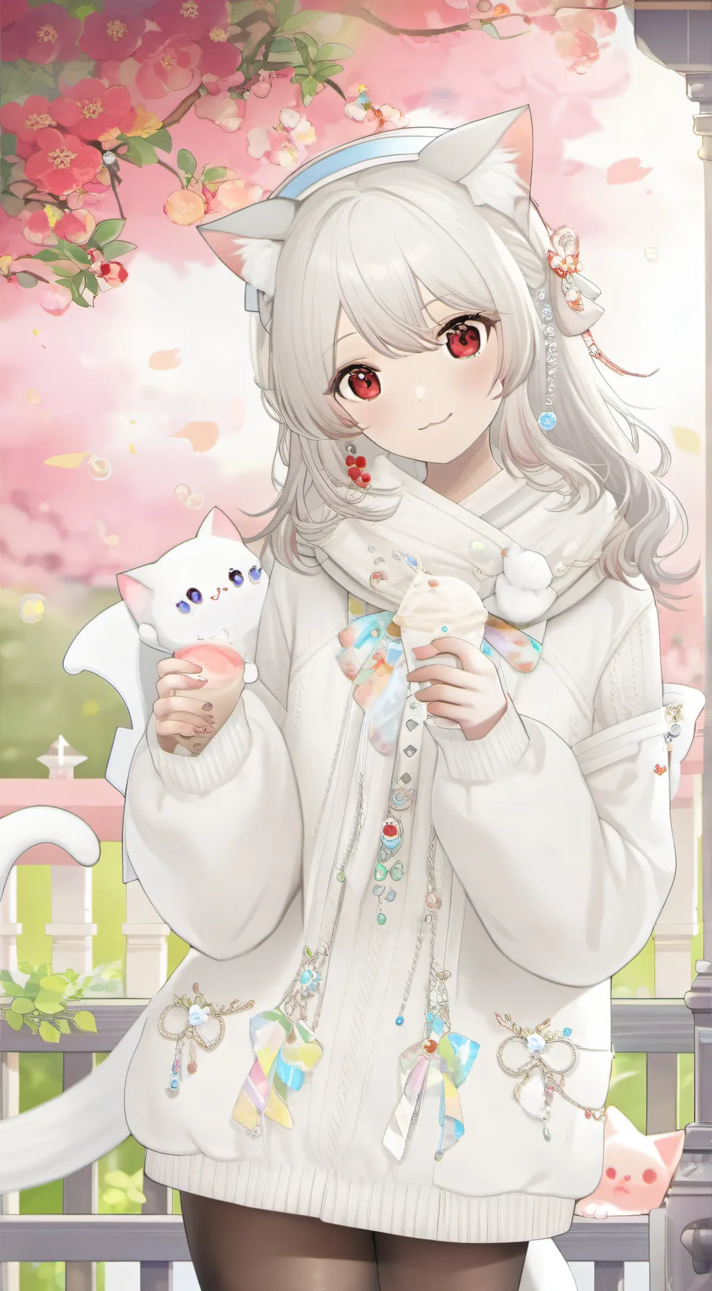 ai character: LUNA background