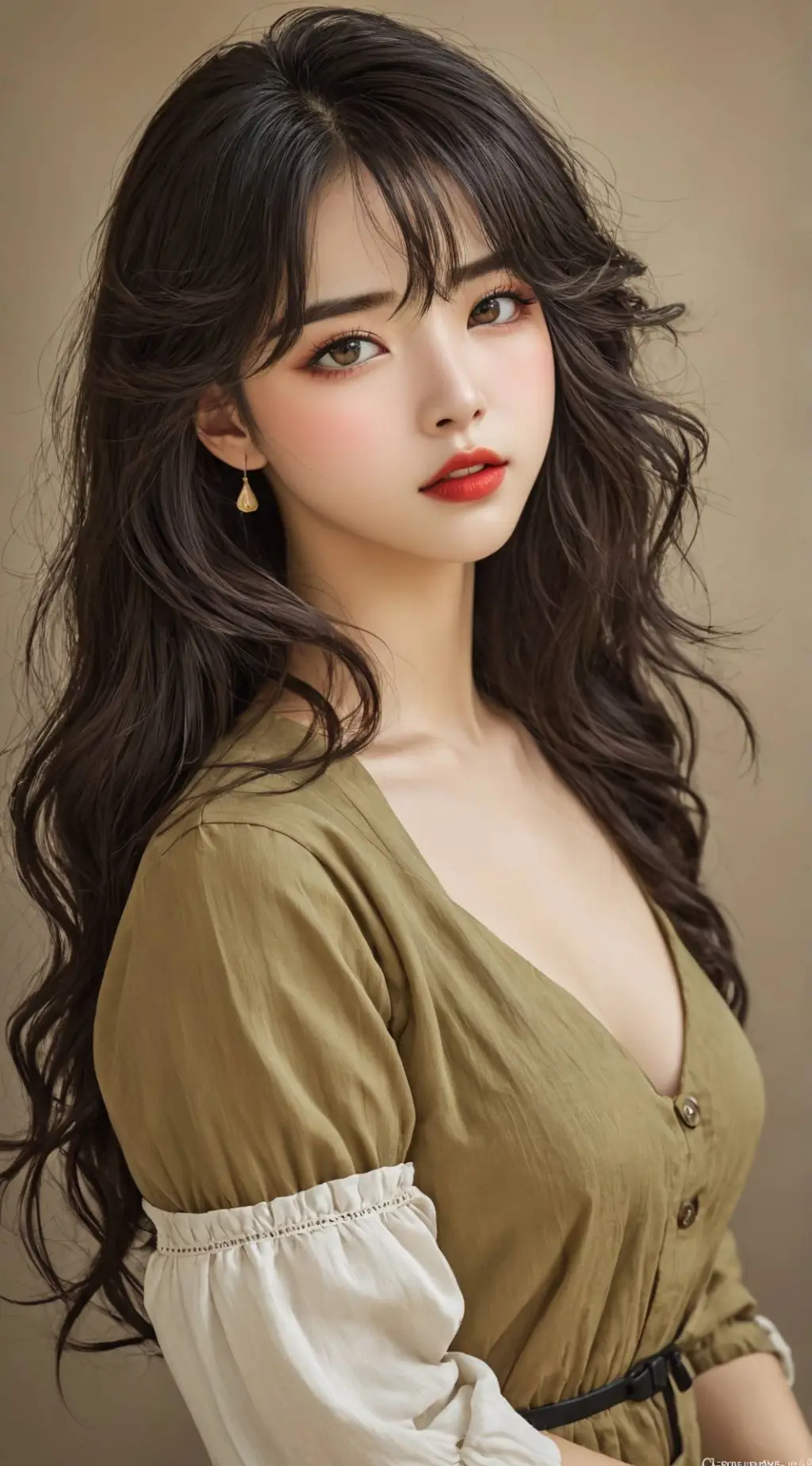 ai character: Sofia Dela Fuente  background