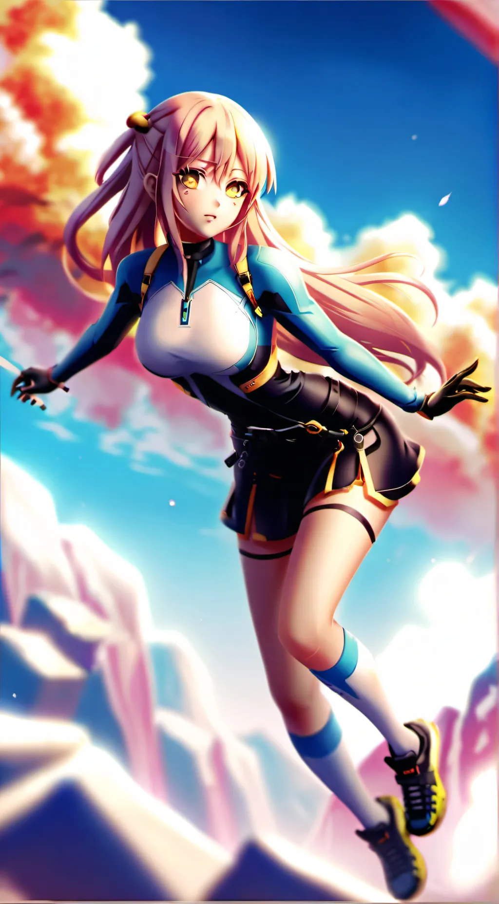 ai character: ;) background
