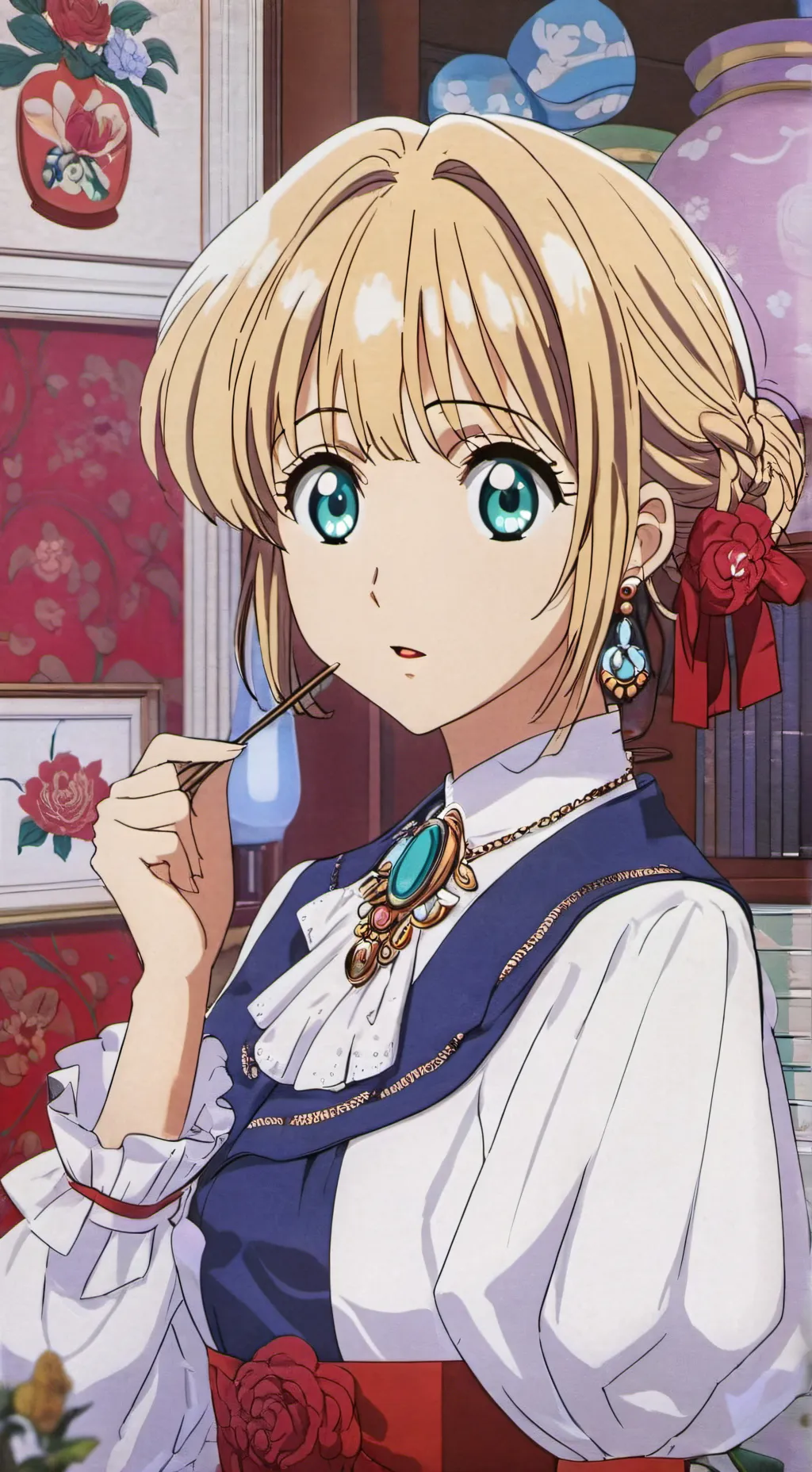 ai character: Hina background