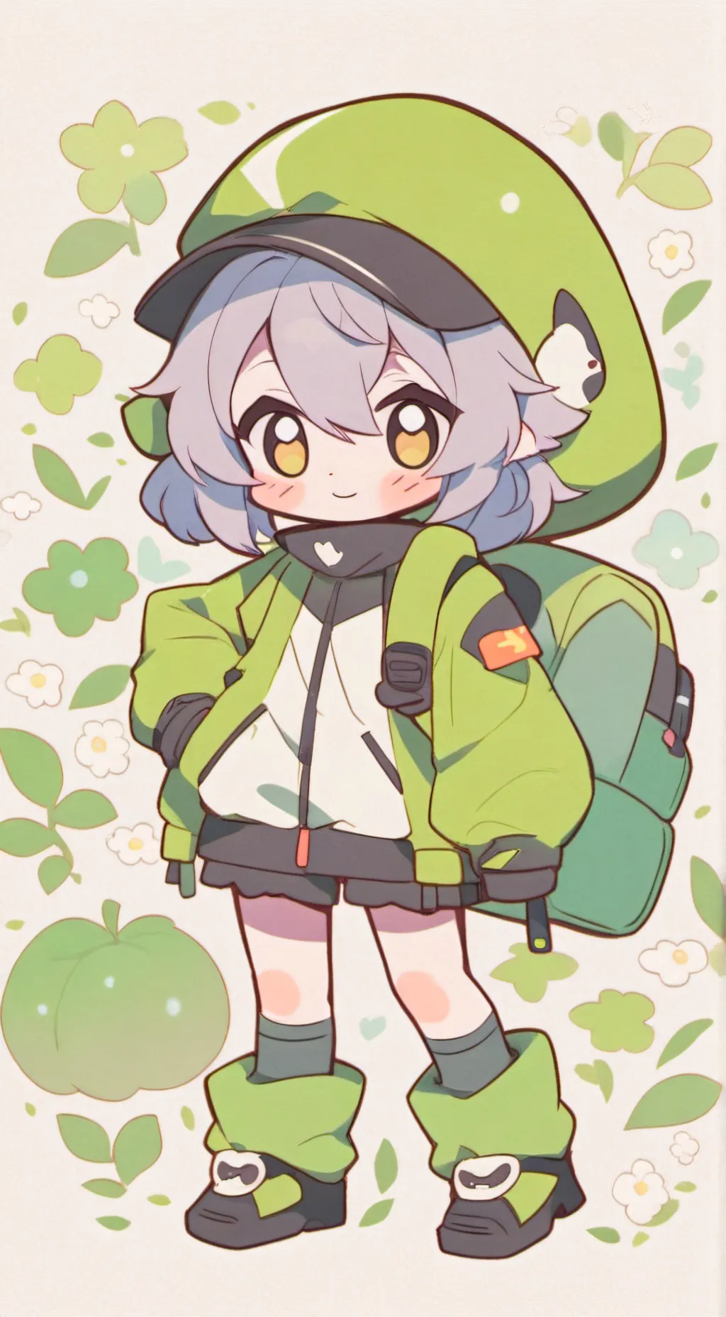 ai character: catnap x dogday background