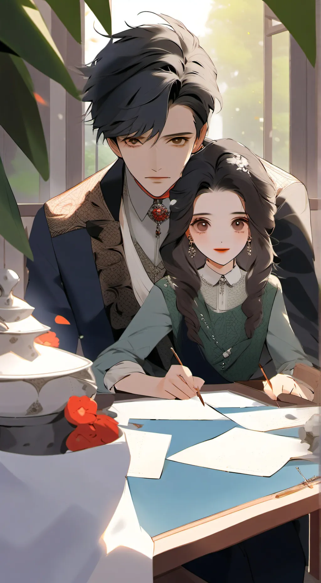 ai character: long lost brother background