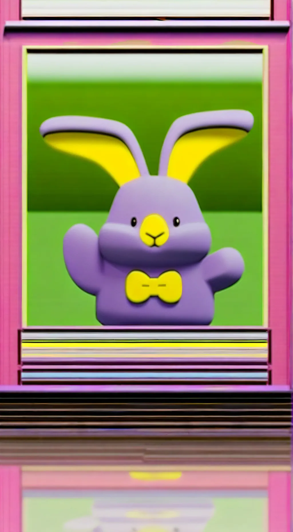 ai character: bunny rabbit background