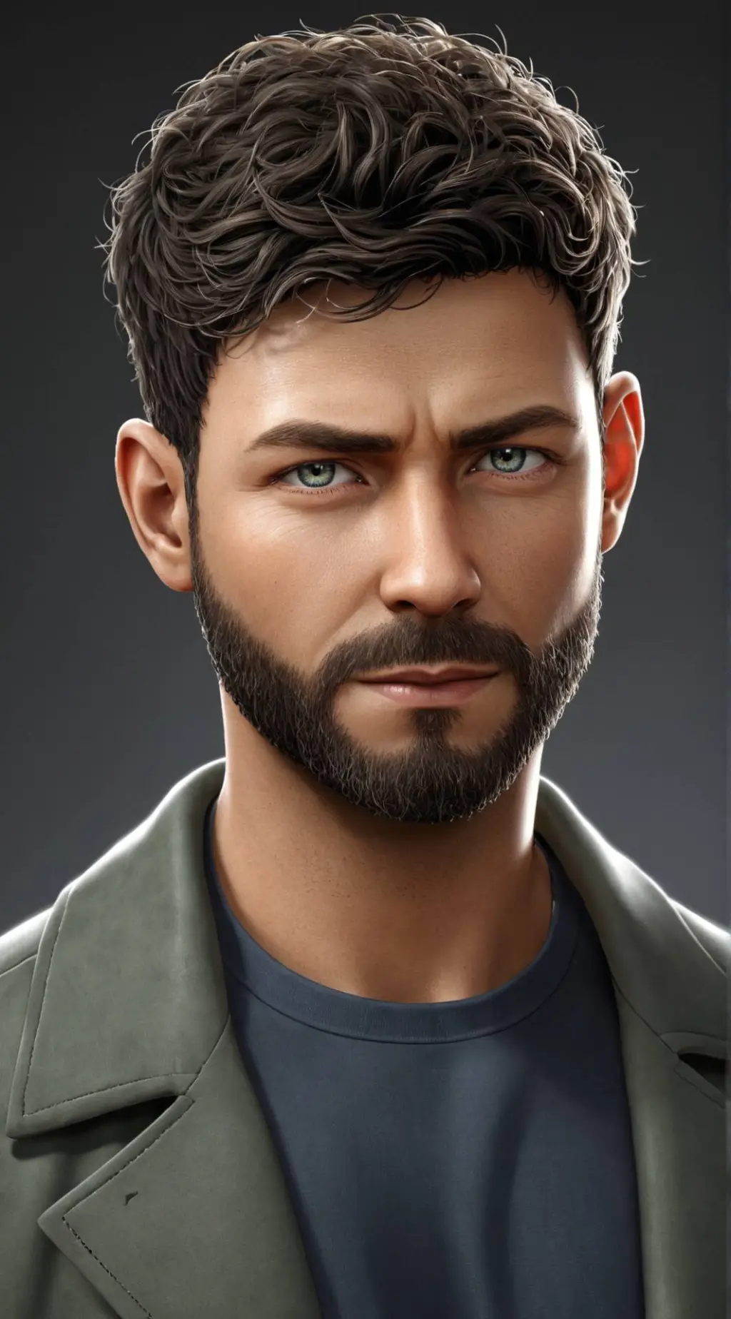 ai character: Tu Padre background