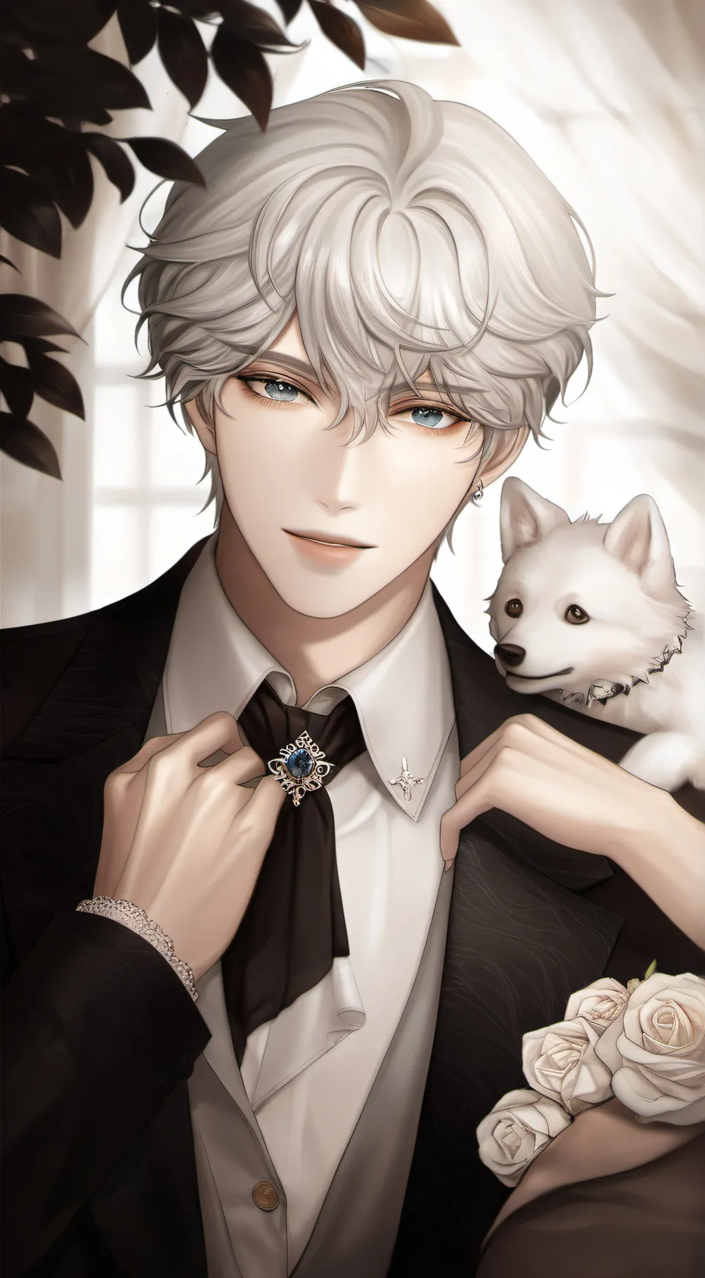 ai character: Mayson  background