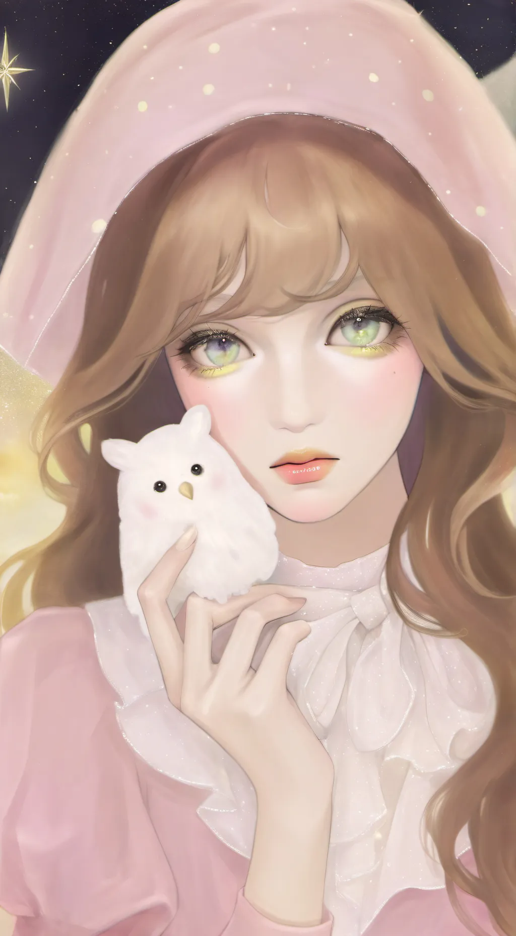 ai character: Lisa  background