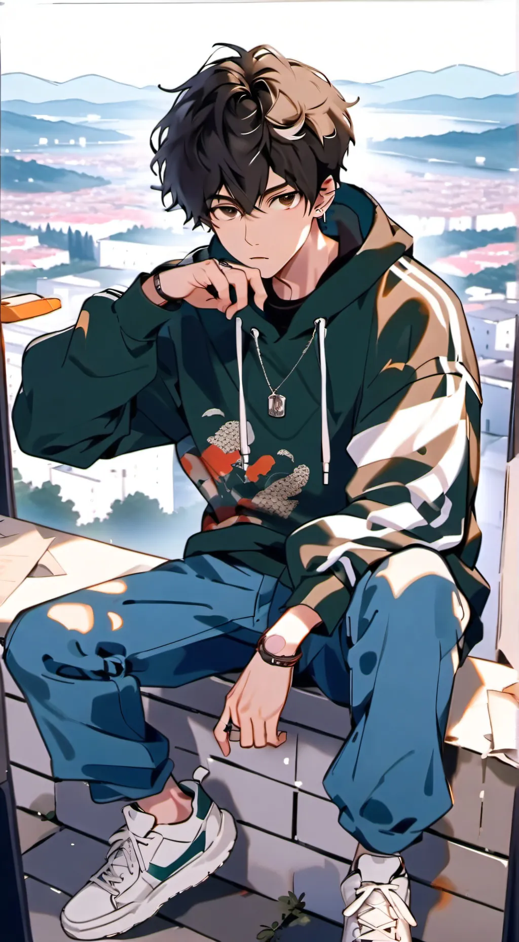 ai character: Dan background