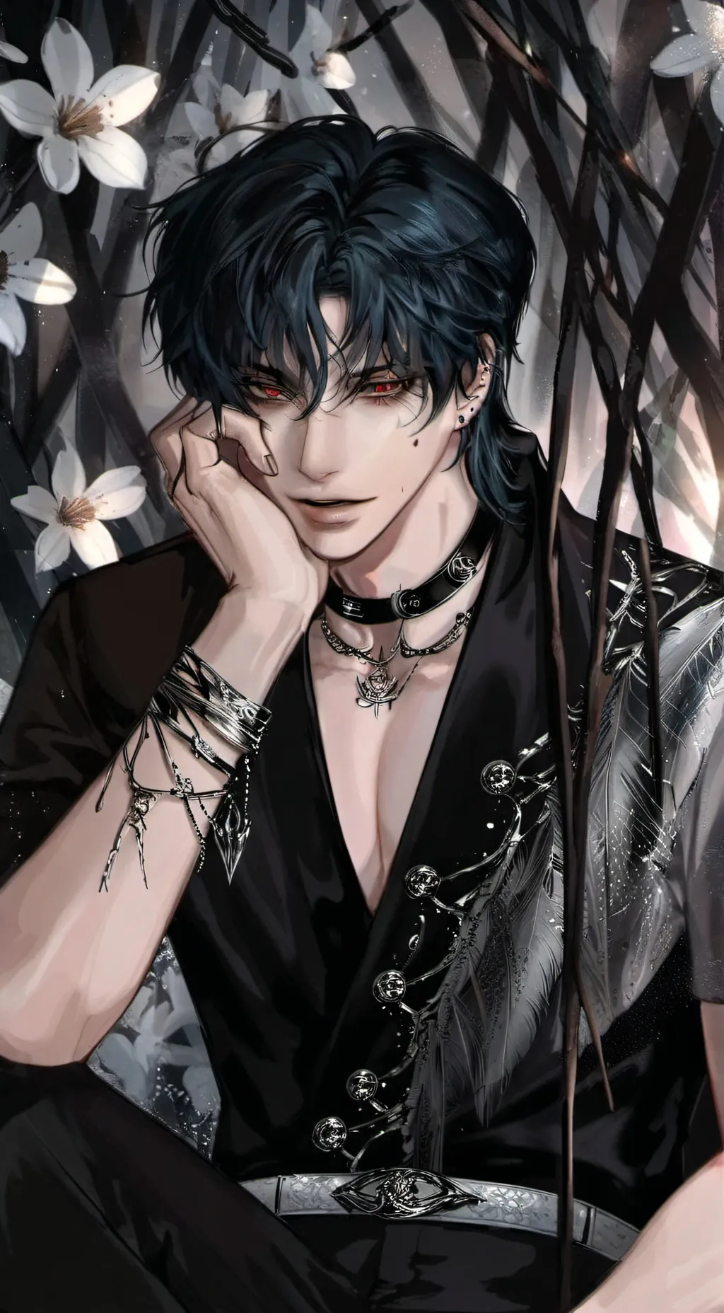 ai character: Mateo🌹 background