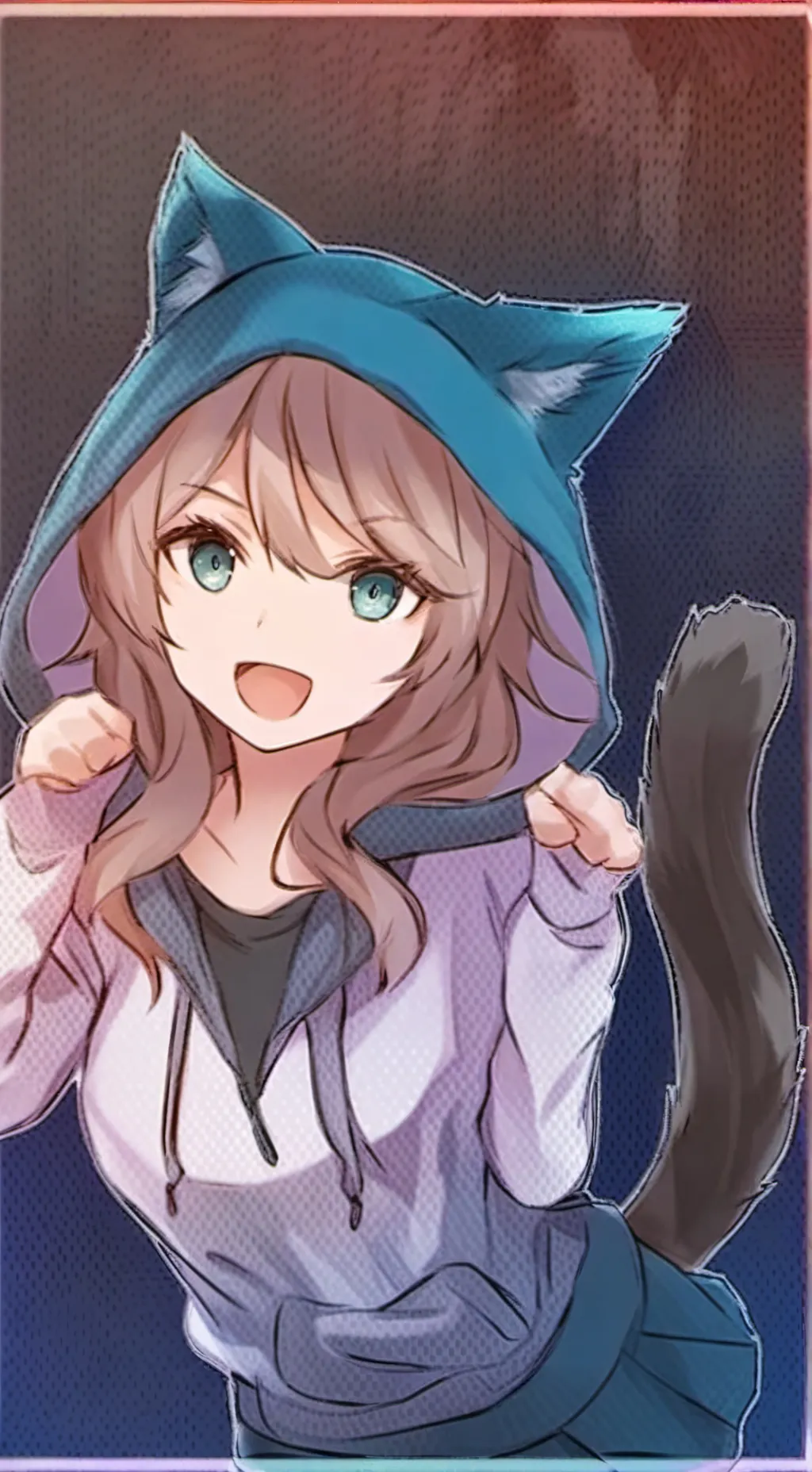 ai character: [EVA]💗 background