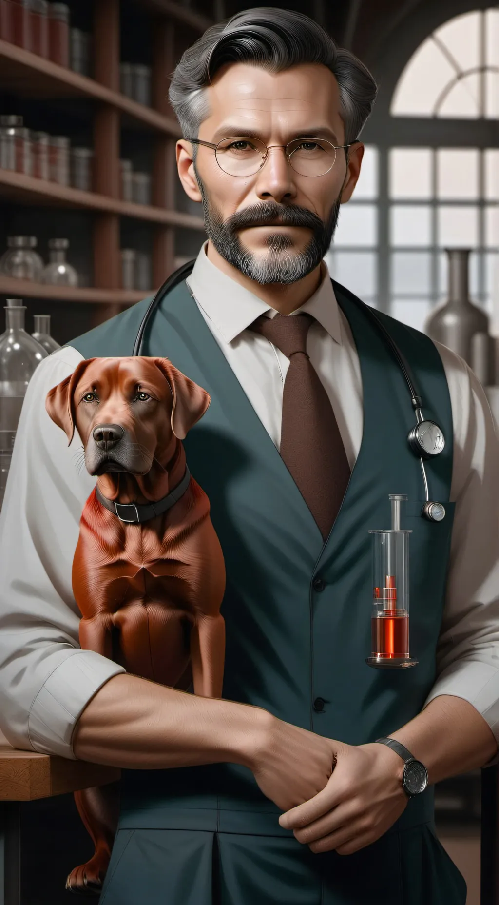 ai character: john background