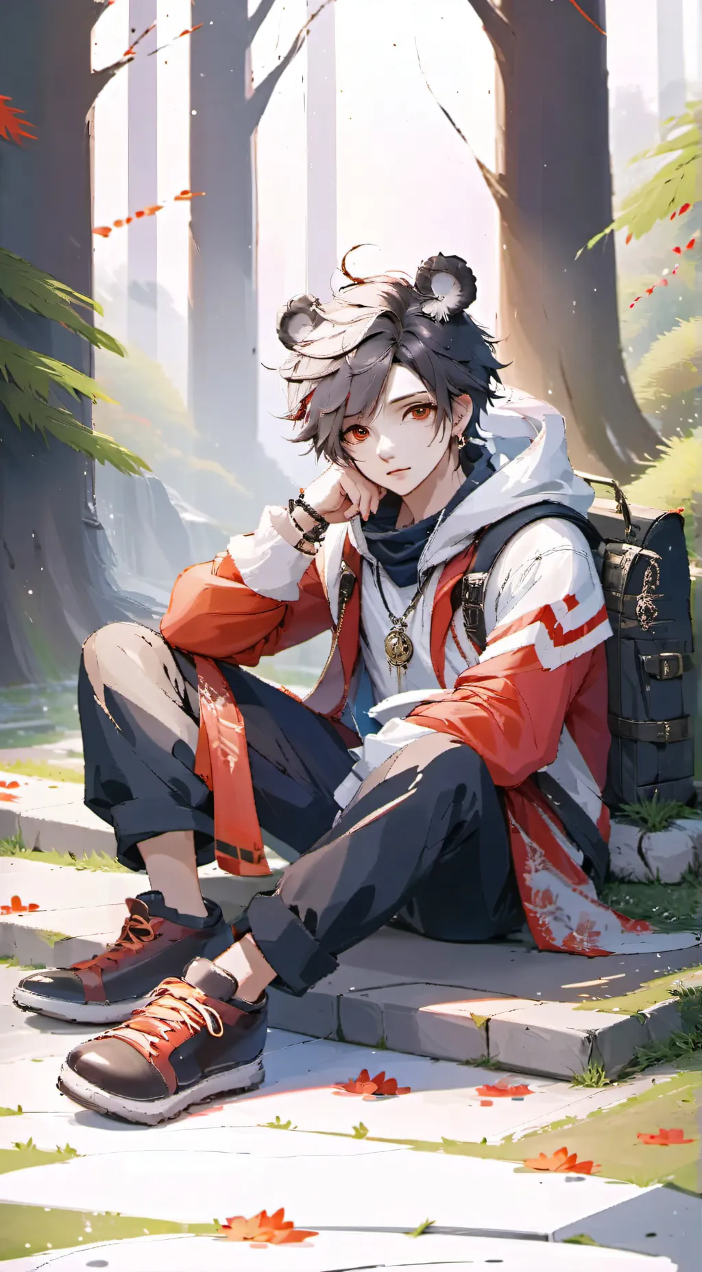 ai character: akira background