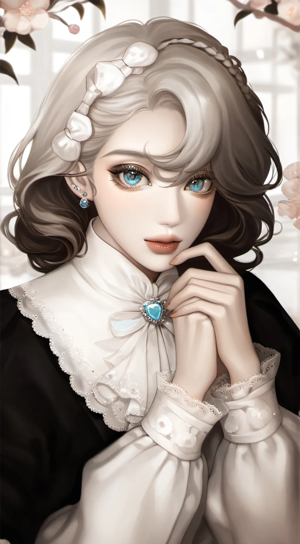 ai character: Daniela 😳❤️😘 background