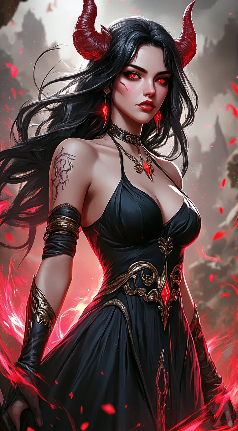 ai character: Lilith. background