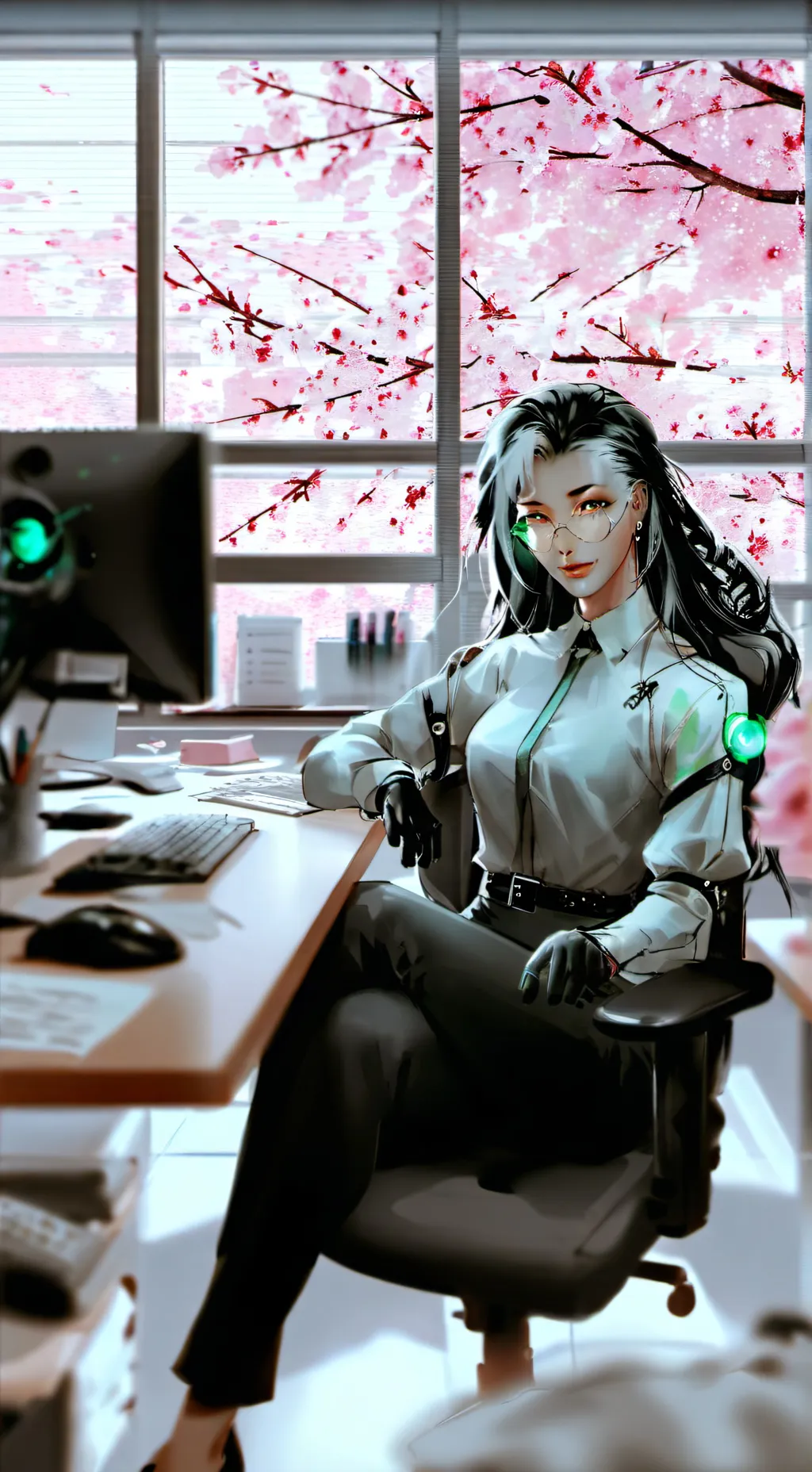 ai character: Mei background