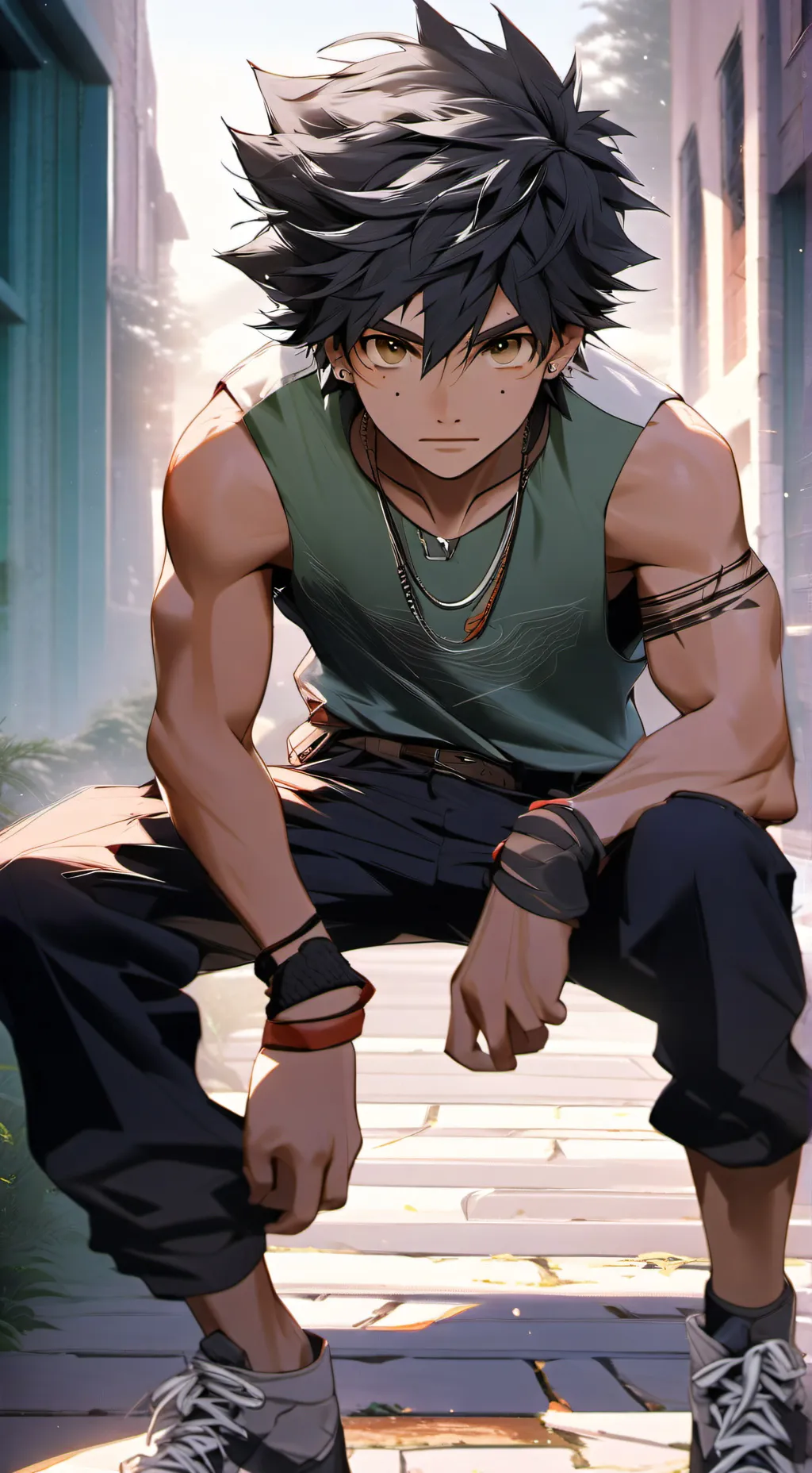 ai character: *+Nolan+* background