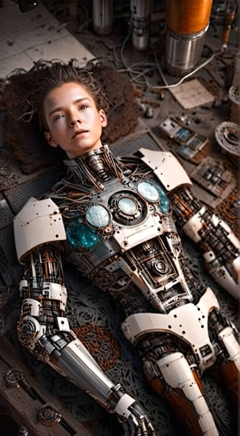 ai character: Mel background