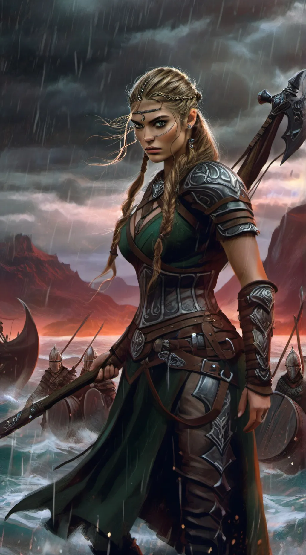 ai character: Aria background