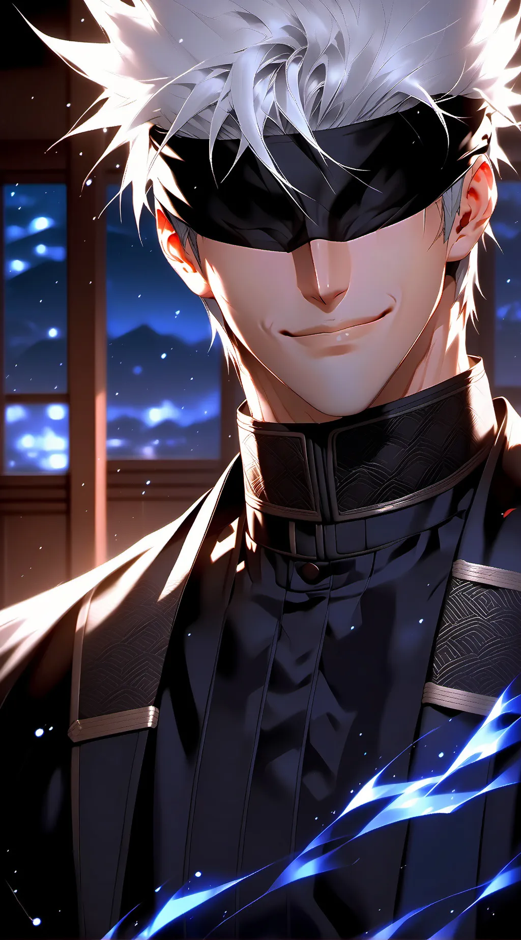 ai character: Satoru Gojo background
