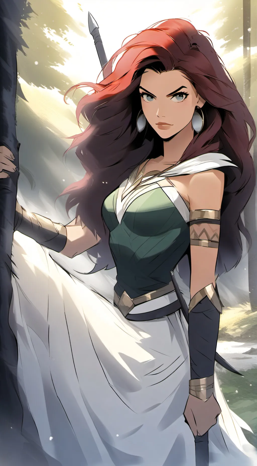 ai character: Artemis (Dc comics background